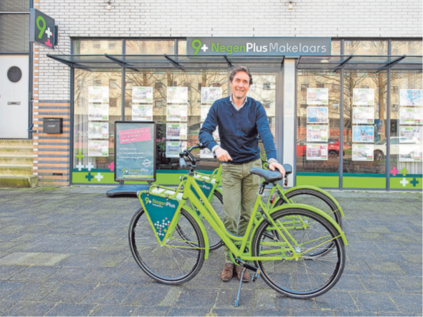 Fiets van NegenPlus Makelaars